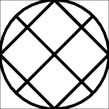 (image for) Crosshatched Circle-L03619* - Click Image to Close
